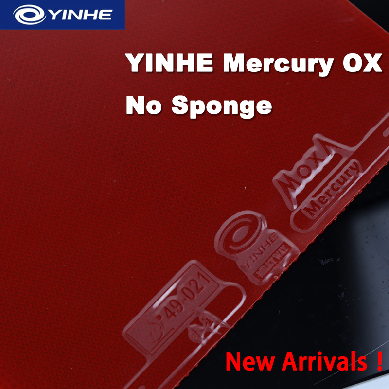 Badminton Single - ยางปิงปอง YINHE Mercury OX รุ่นใหม่ Mercury