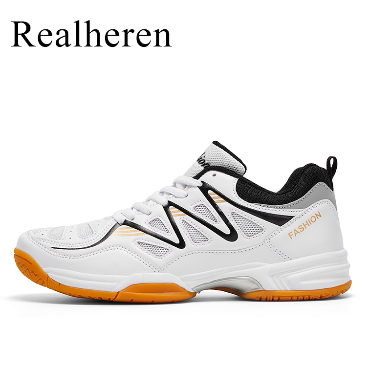 Badminton Hall - Anti-Slip รองเท้าแบดมินตันลายกีฬาปิงปองรองเท้าวอลเลย์บอลรองเท้าผ้าใบ Zapatillas Tenis ขนาดใหญ่47 48