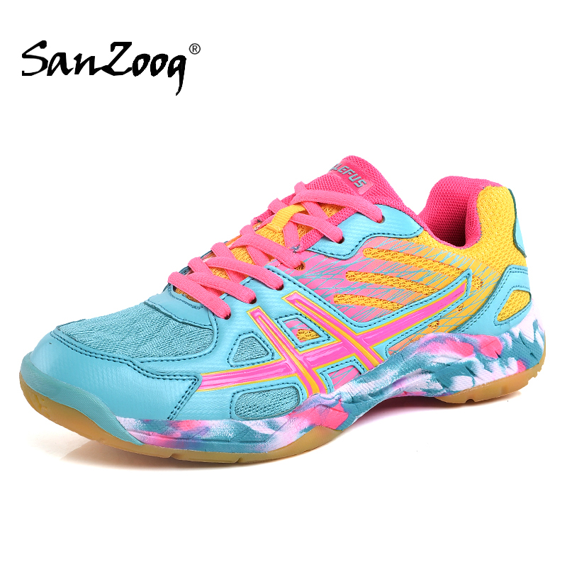 Badminton Hall - ผู้หญิงผู้ชายเด็กรองเท้าแบดมินตันปิงปองวอลเลย์บอลรองเท้าผ้าใบการฝึกอบรม Tenis กีฬาแฮนด์บอลกรีฑาลื่น
