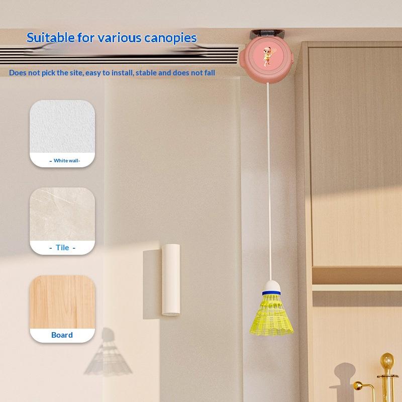 เครื่องฝึกแบดมินตันแบบยืดหดได้ - Badminton Single บทวิจารณ์และราคา